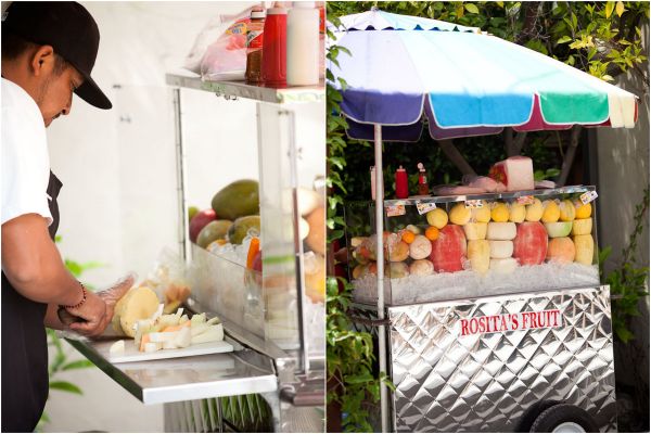 Mexican fruit carts cart vendor fruit cart carrito de frutas 