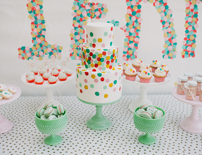 Kids Confetti Birthday Party - Inspired By This