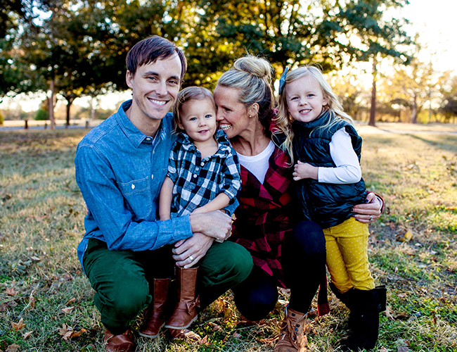 Winter Plaid Family Photos - Inspired By This